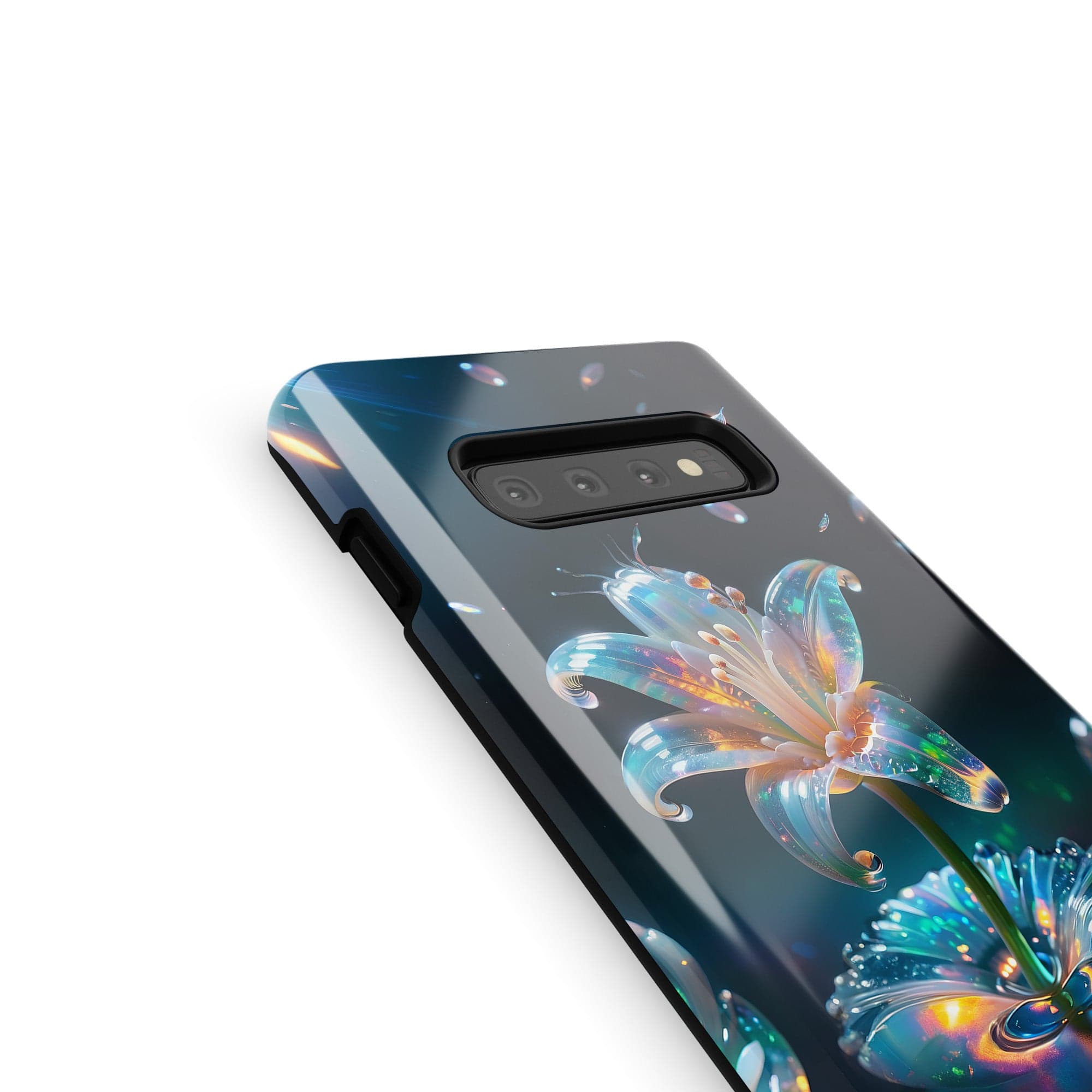 Eternal Prism | Crystal Flower Lily Samsung Case for Galaxy S10 Plus