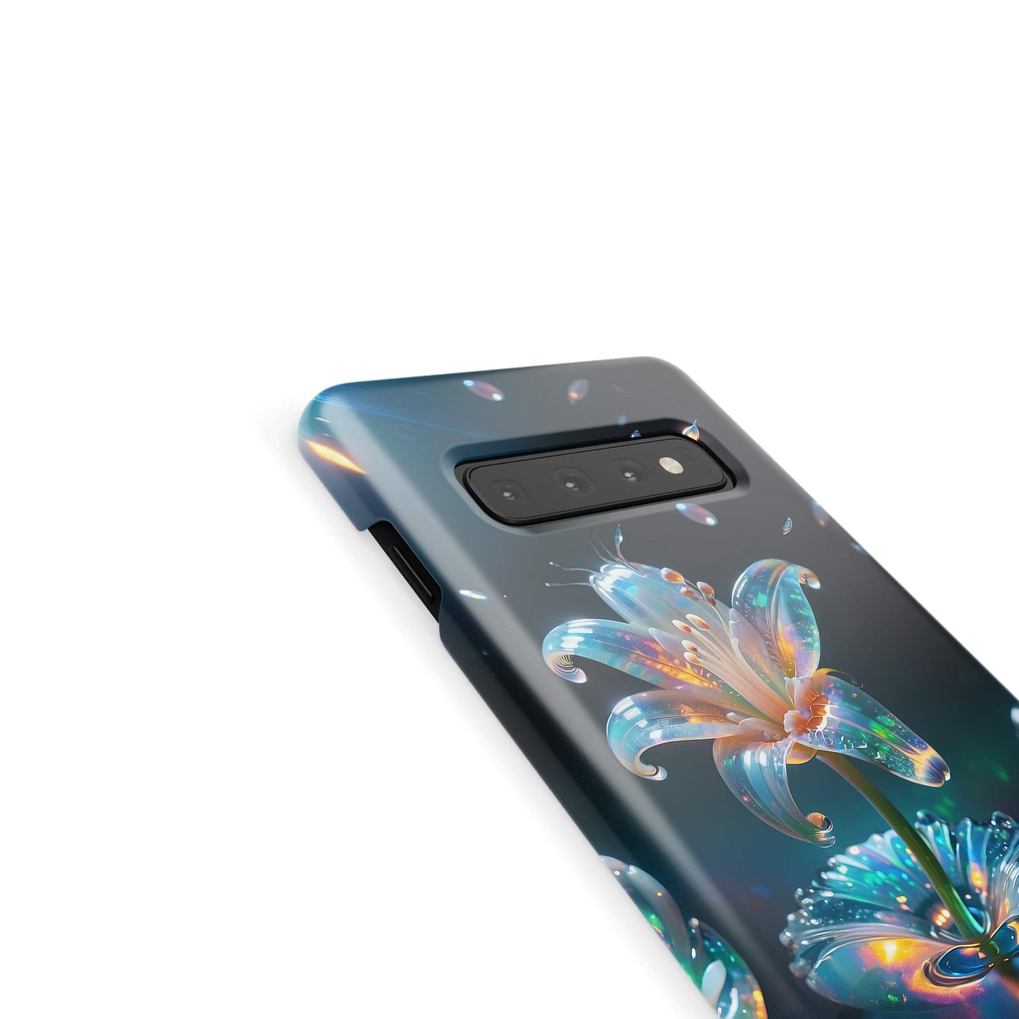 Eternal Prism | Crystal Flower Lily Samsung Case for Galaxy S10