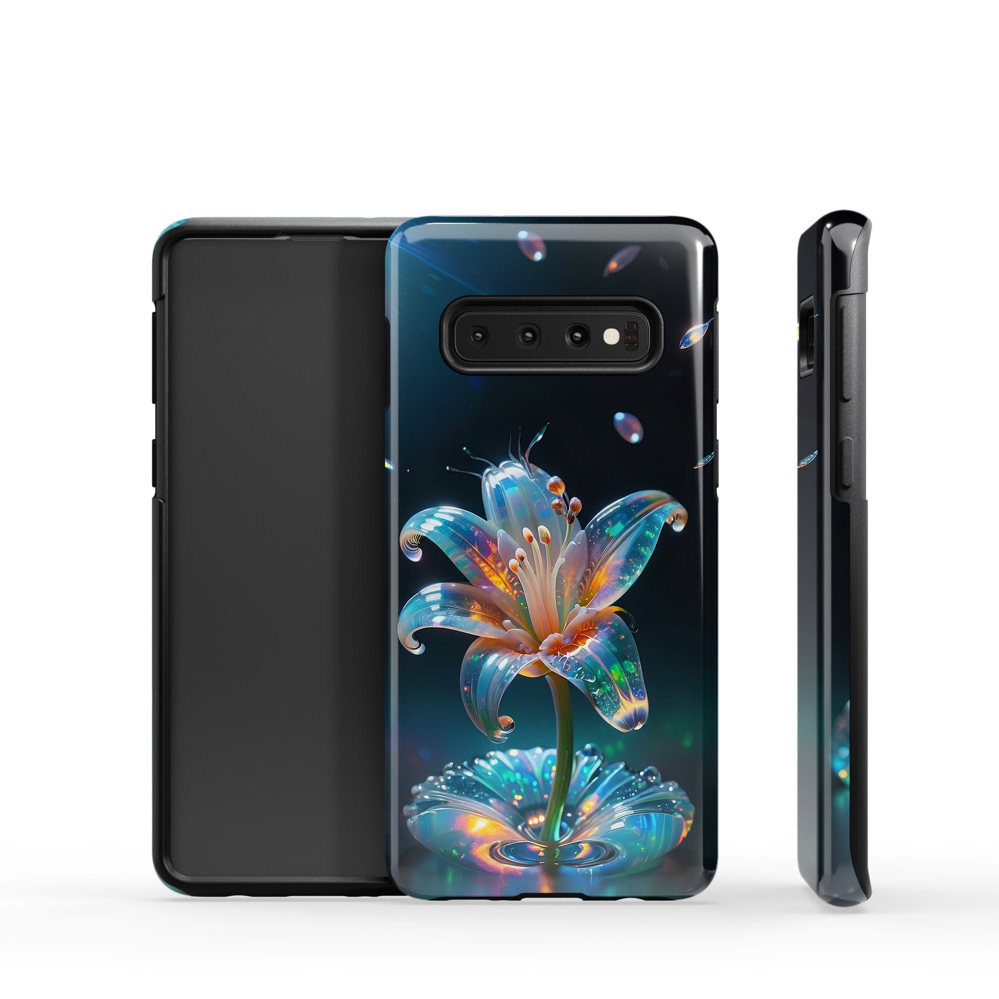 Eternal Prism | Crystal Flower Lily Samsung Case for Galaxy S10