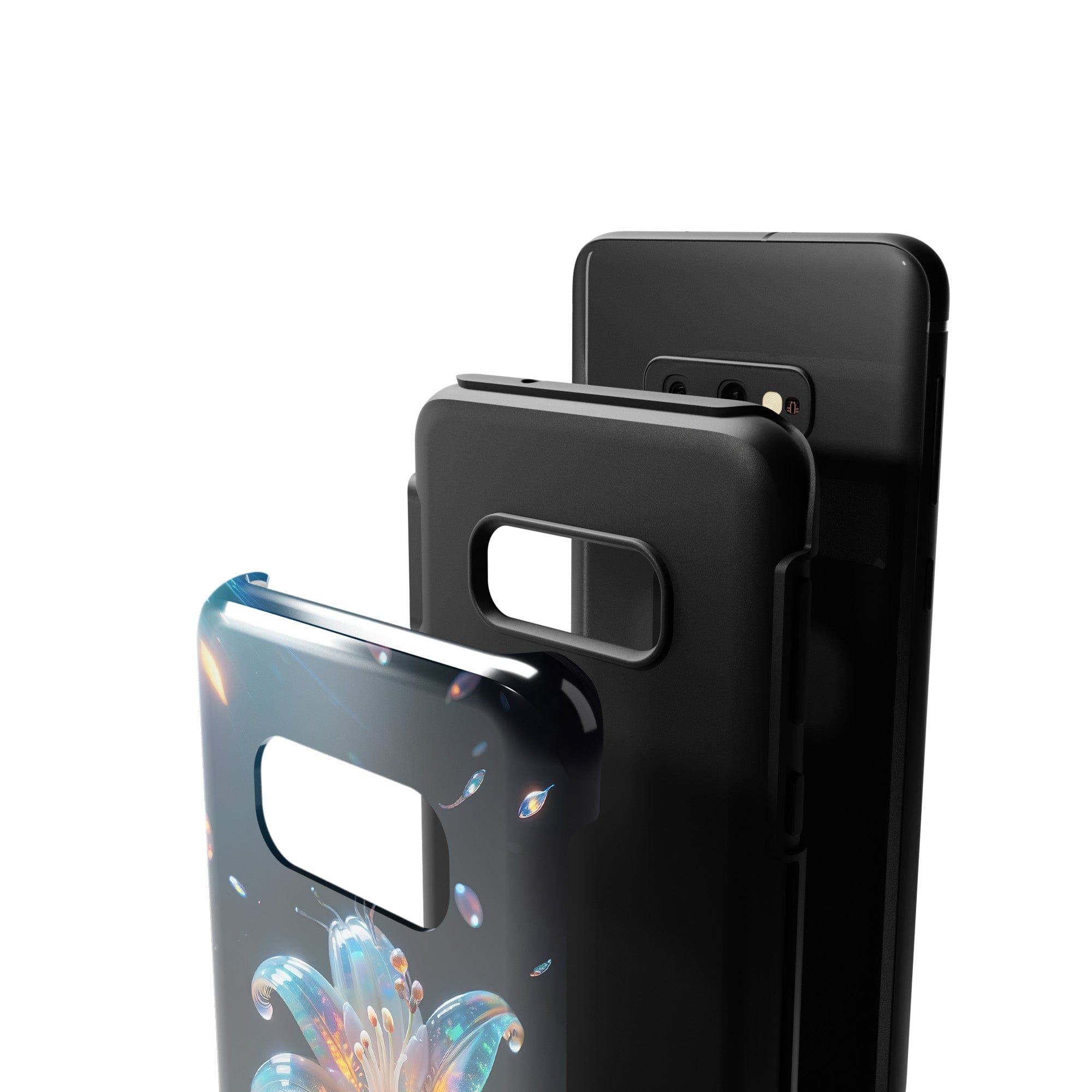 Eternal Prism | Crystal Flower Lily Samsung Case for Galaxy S10e