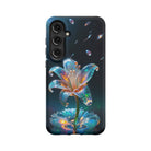 Eternal Prism | Crystal Flower Lily Samsung Case for Galaxy S24 Plus