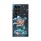 Eternal Prism | Crystal Flower Lily Samsung Case for Galaxy S24 Ultra