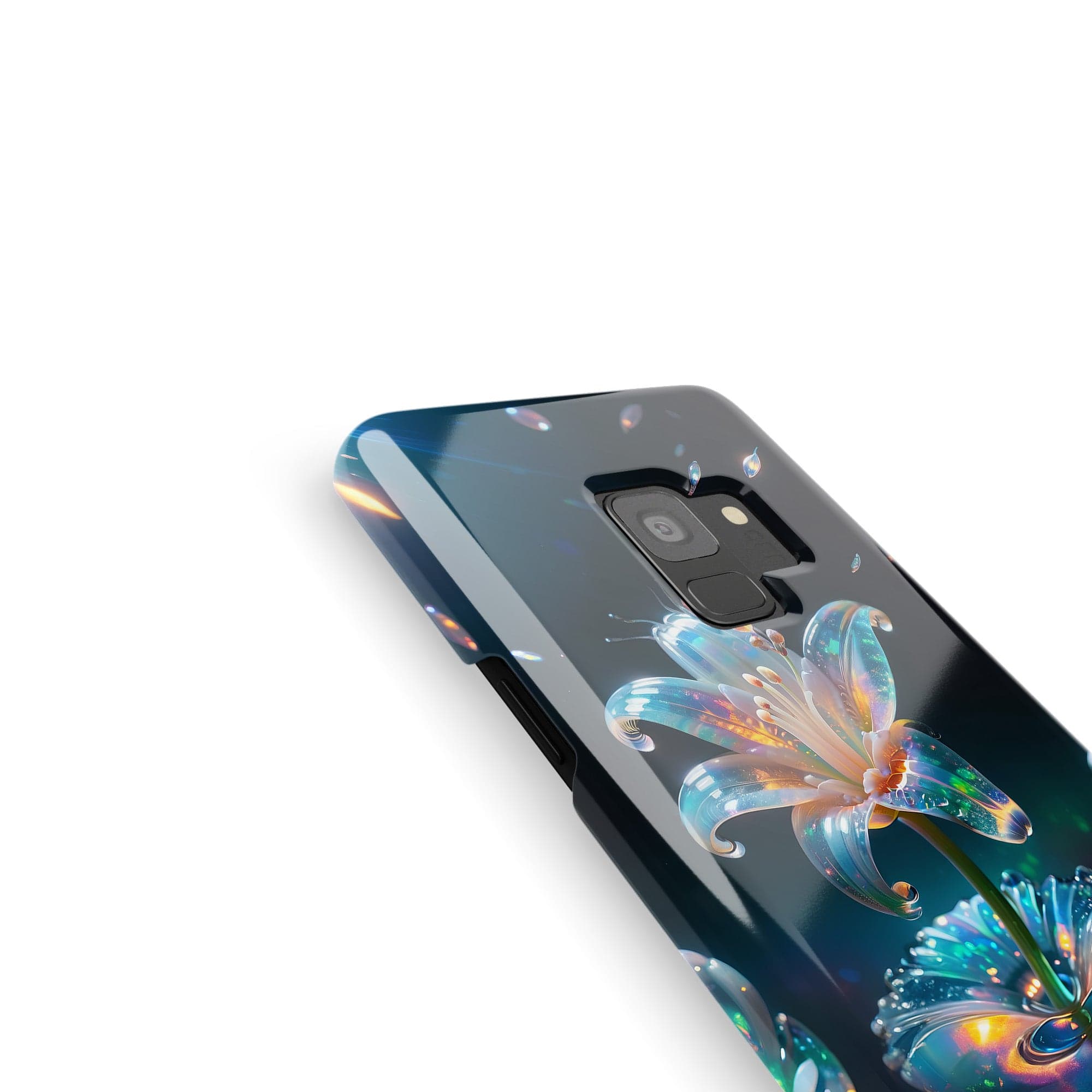 Eternal Prism | Crystal Flower Lily Samsung Case for Galaxy S9 Plus