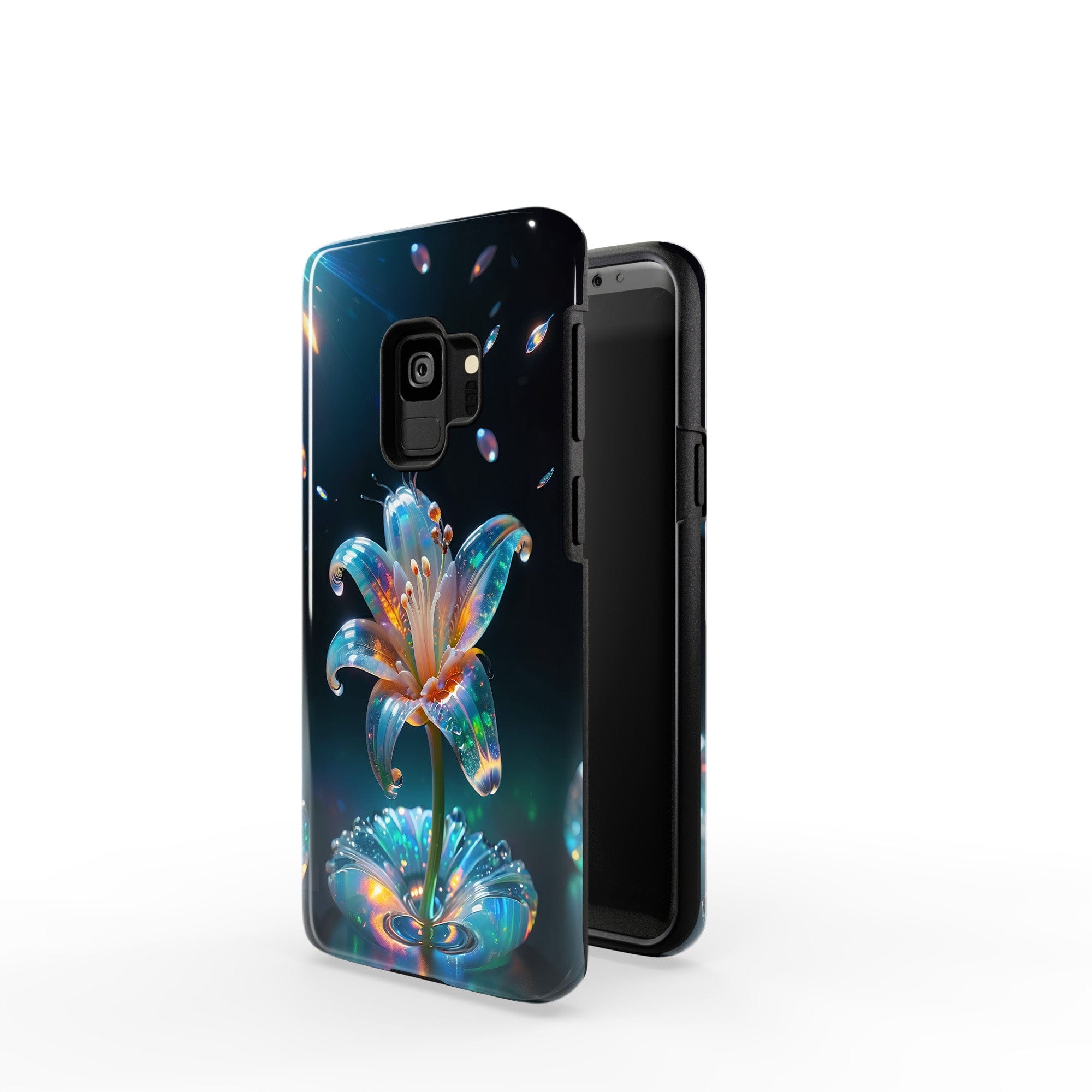 Eternal Prism | Crystal Flower Lily Samsung Case for Galaxy S9 Plus