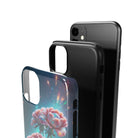 Exquisite Eruption | Crystal Flower Carnation Case for iPhone 11