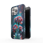 Exquisite Eruption | Crystal Flower Carnation Case for iPhone 14 Pro Max