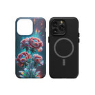 Exquisite Eruption | Crystal Flower Carnation Case for iPhone 15 Pro Max