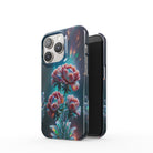 Exquisite Eruption | Crystal Flower Carnation Case for iPhone 14 Pro