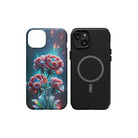 Exquisite Eruption | Crystal Flower Carnation Case for iPhone 15