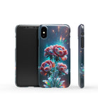 Exquisite Eruption | Crystal Flower Carnation Case for iPhone X