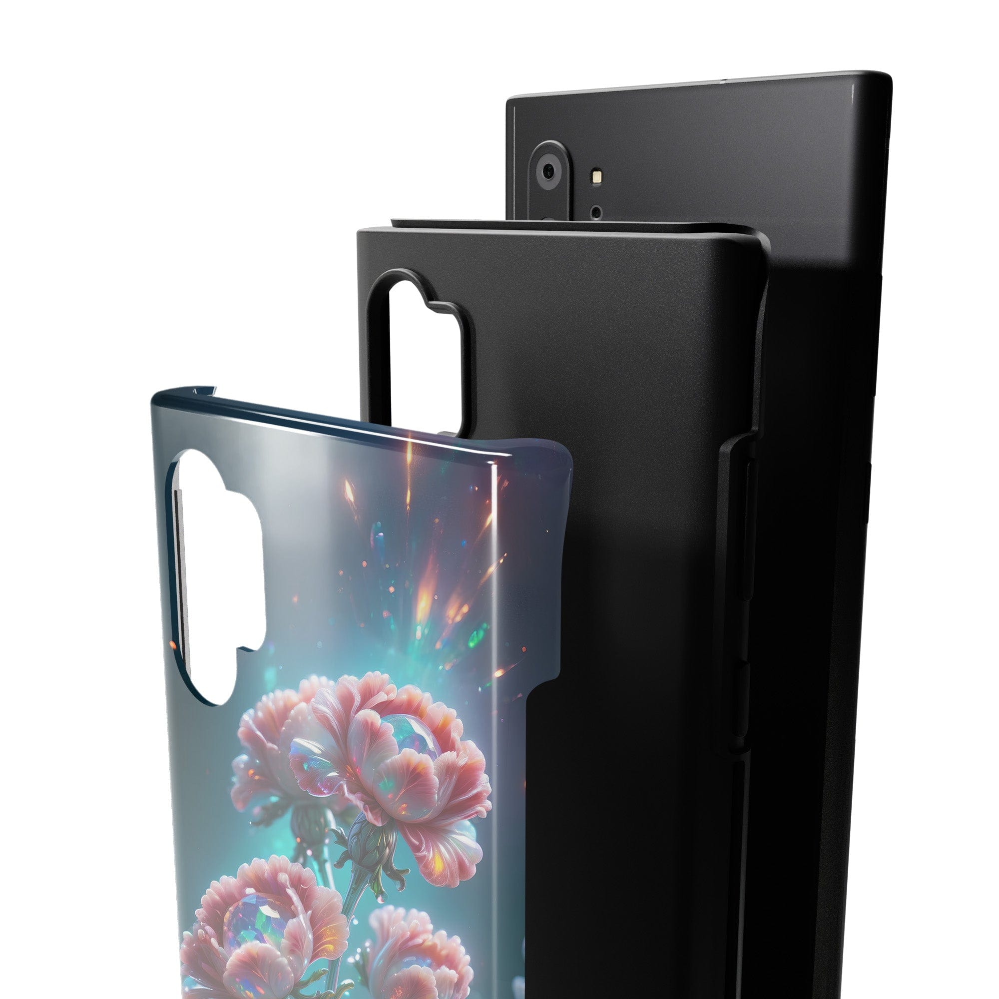 Exquisite Eruption | Crystal Flower Carnation Samsung Case for Galaxy Note 10 Plus