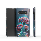 Exquisite Eruption | Crystal Flower Carnation Samsung Case for Galaxy S10 Plus