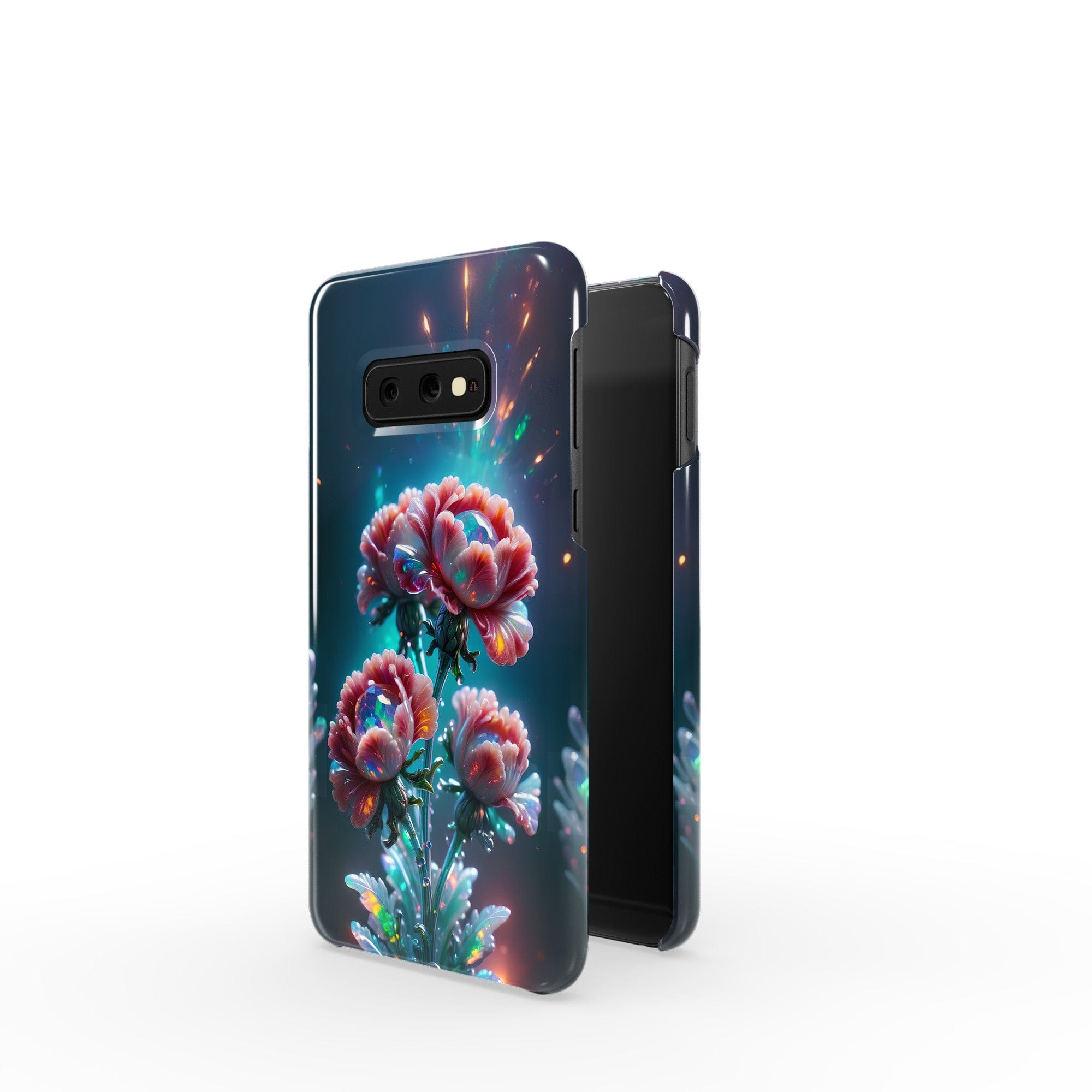 Exquisite Eruption | Crystal Flower Carnation Samsung Case for Galaxy S10e