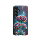 Exquisite Eruption | Crystal Flower Carnation Samsung Case for Galaxy S24