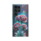 Exquisite Eruption | Crystal Flower Carnation Samsung Case for Galaxy S24 Ultra