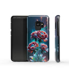 Exquisite Eruption | Crystal Flower Carnation Samsung Case for Galaxy S9 Plus