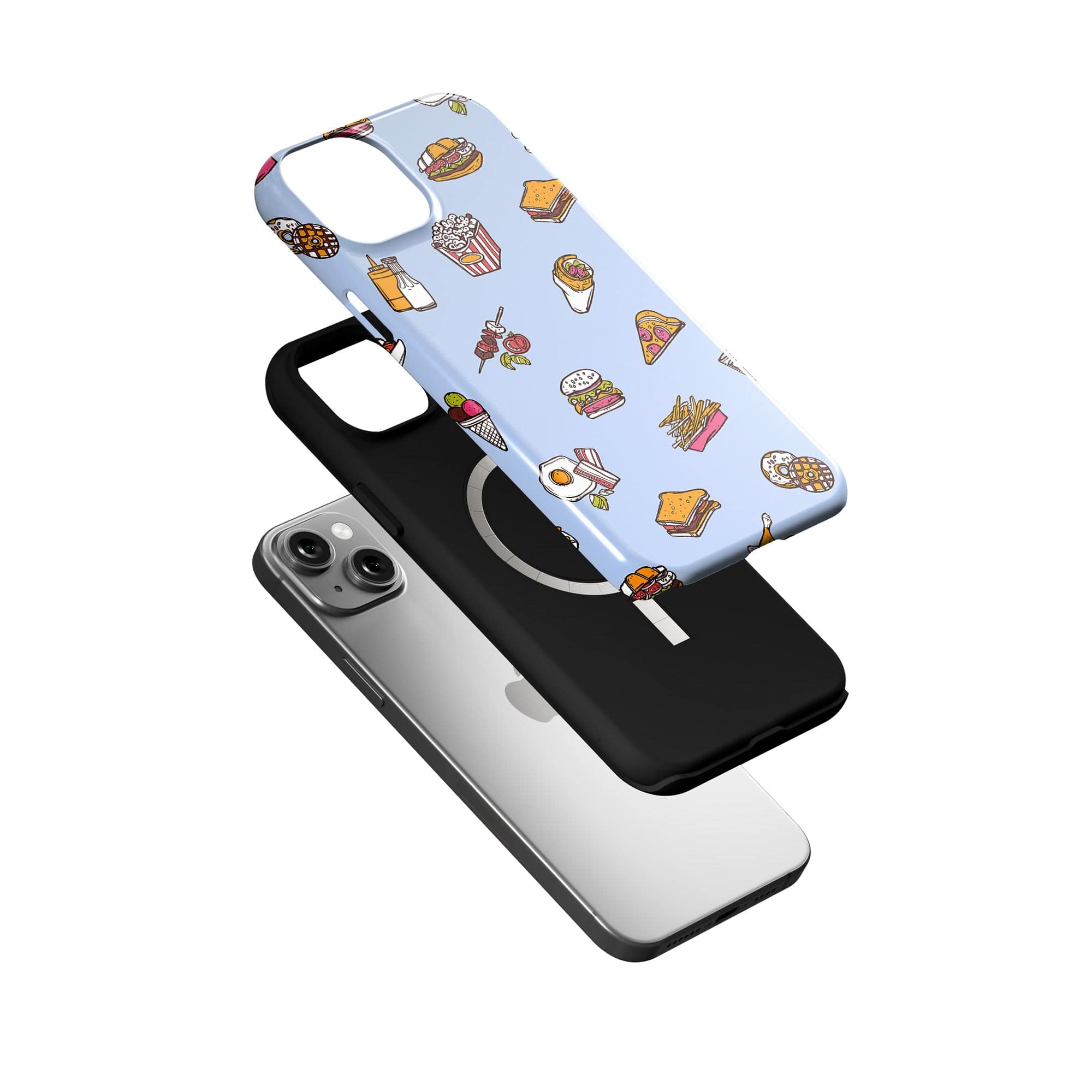 F My Diet | Junk Food Case for iPhone 15 Plus