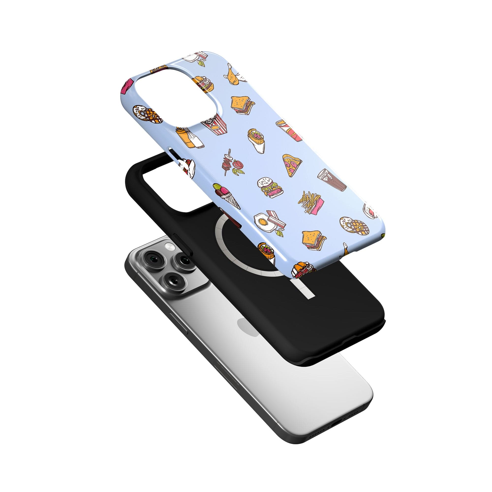 F My Diet | Junk Food Case for iPhone 15 Pro Max