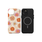 Far Out | Floral Smiley Face Case for iPhone 15