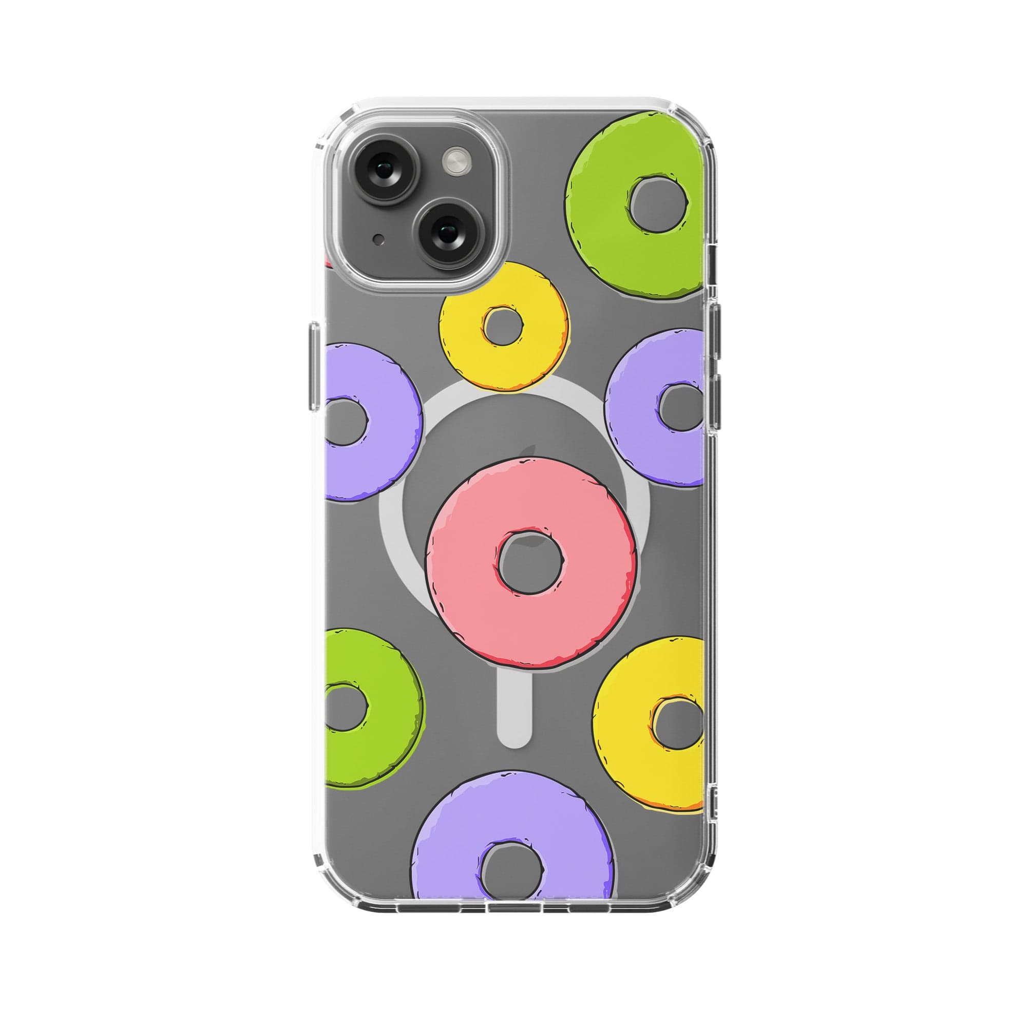 Frosted Loops | Donut Case for iPhone 15 Plus