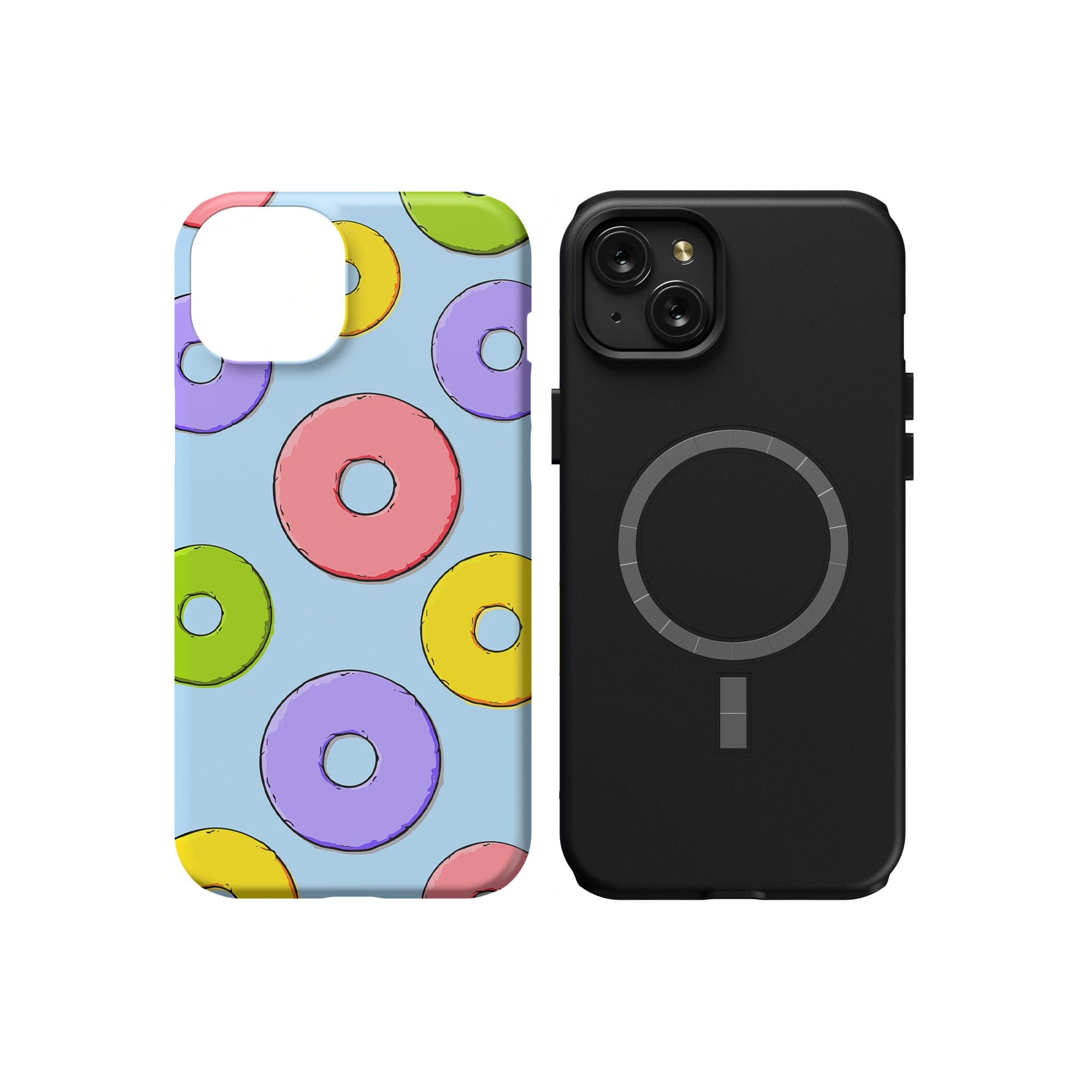 Frosted Loops | Donut Case for iPhone 15 Plus