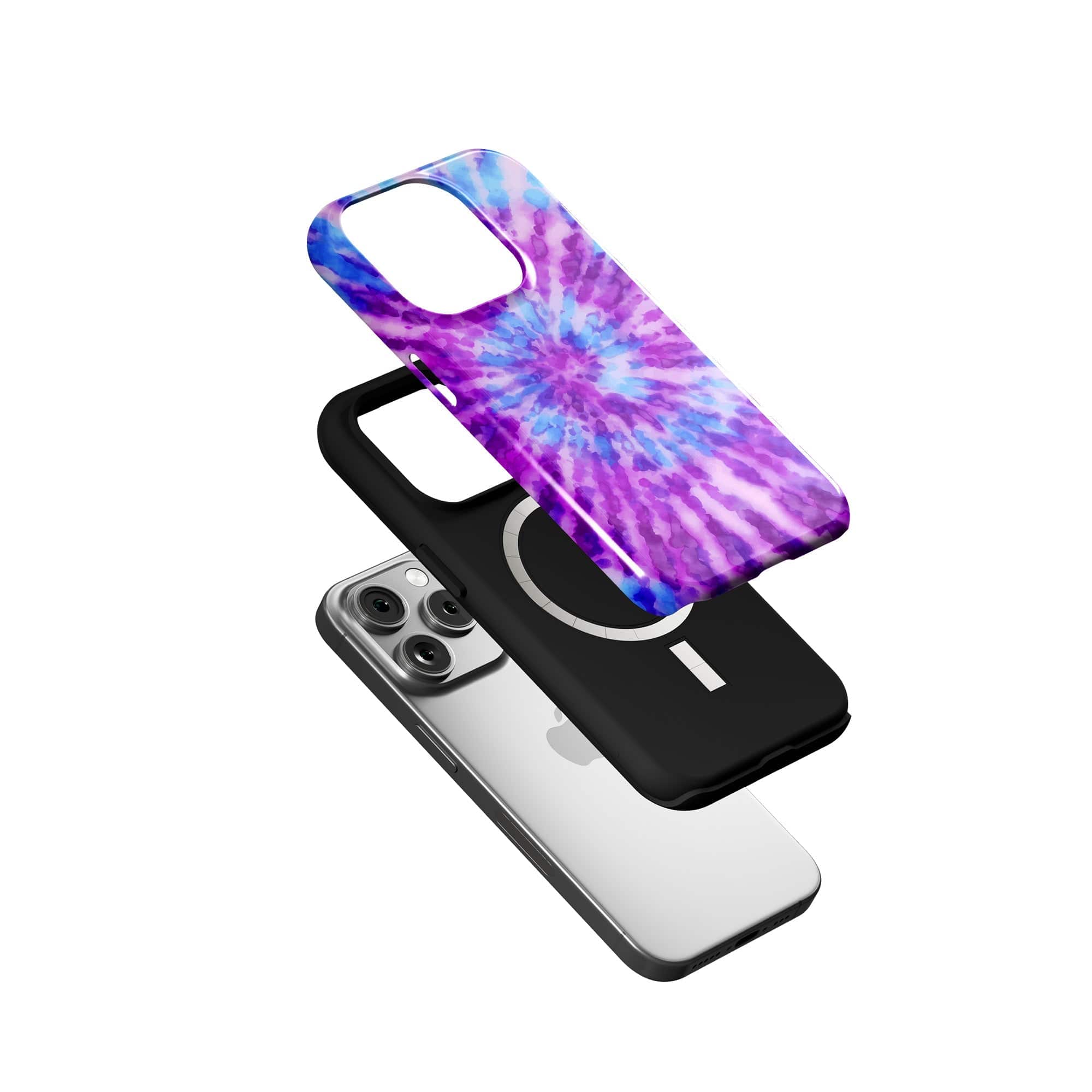 Funky Rays | Tie Dye Case for iPhone 15 Pro