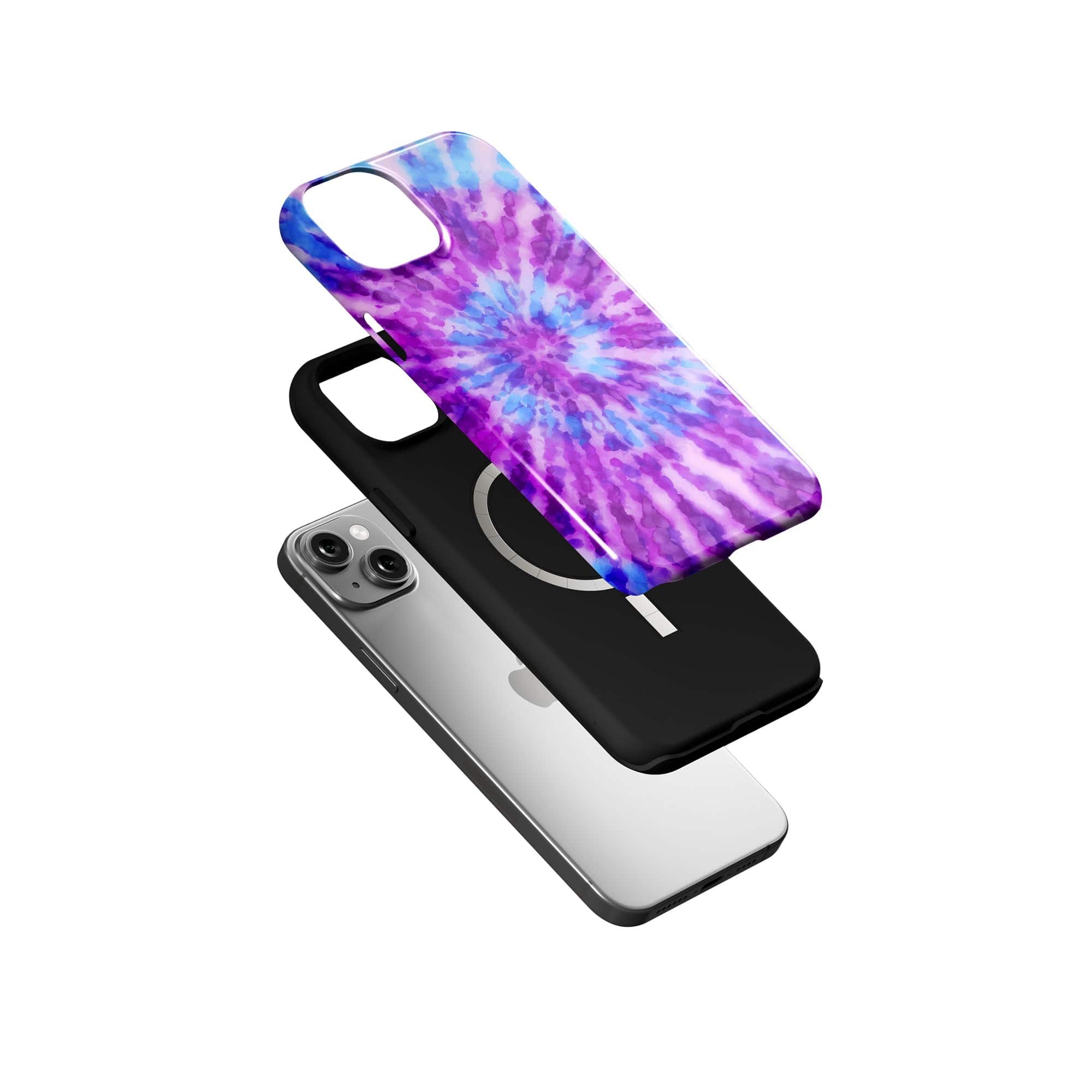 Funky Rays | Tie Dye Case for iPhone 15