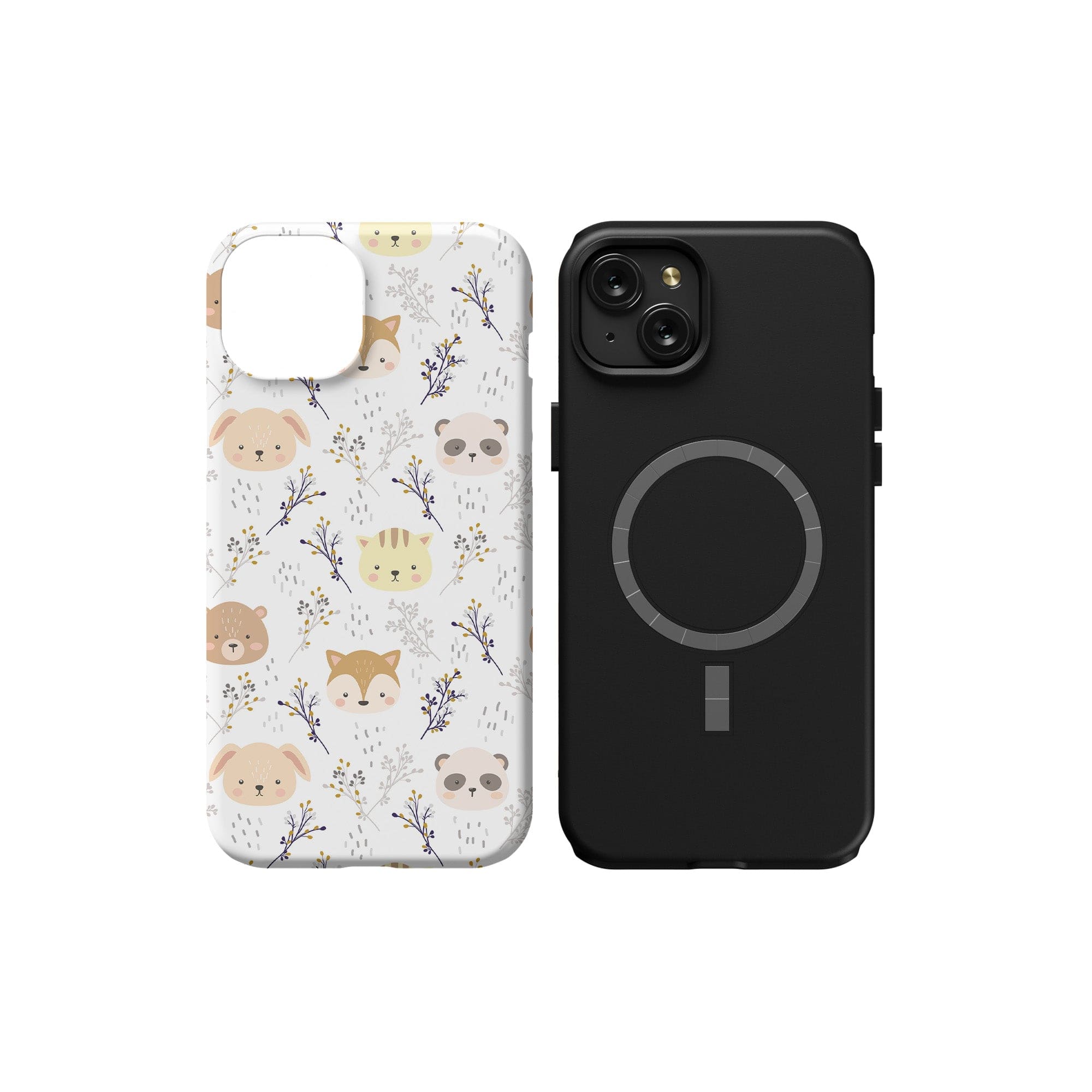 Furry Forest | Woodland Creature Case for iPhone 15