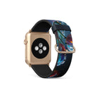 Gentle Twilight | Crystal Flower Tulip Apple Watch Band in Gold