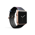 Gentle Twilight | Crystal Flower Tulip Apple Watch Band in Rose Gold