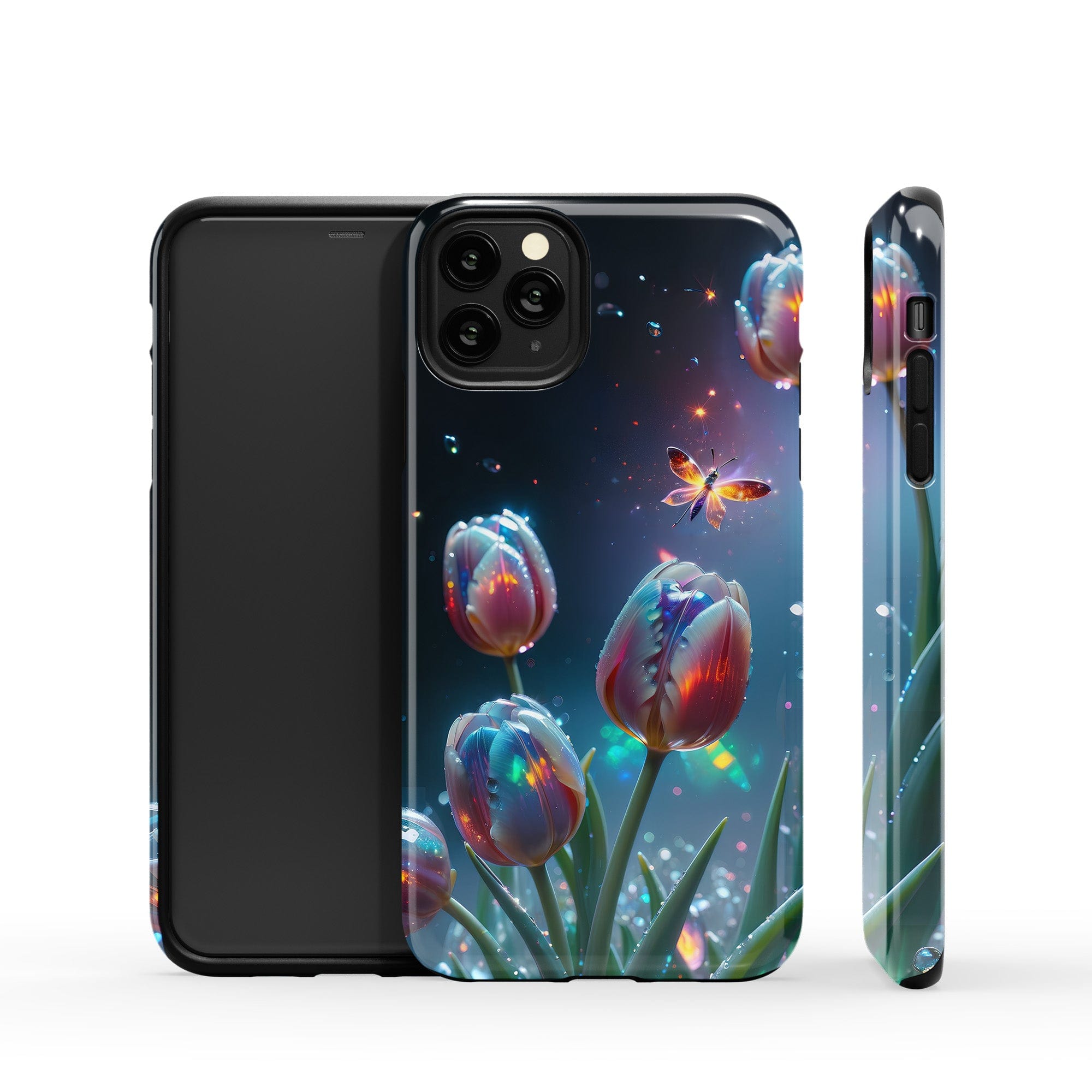 Gentle Twilight | Crystal Flower Tulip Case for iPhone 11 Pro Max