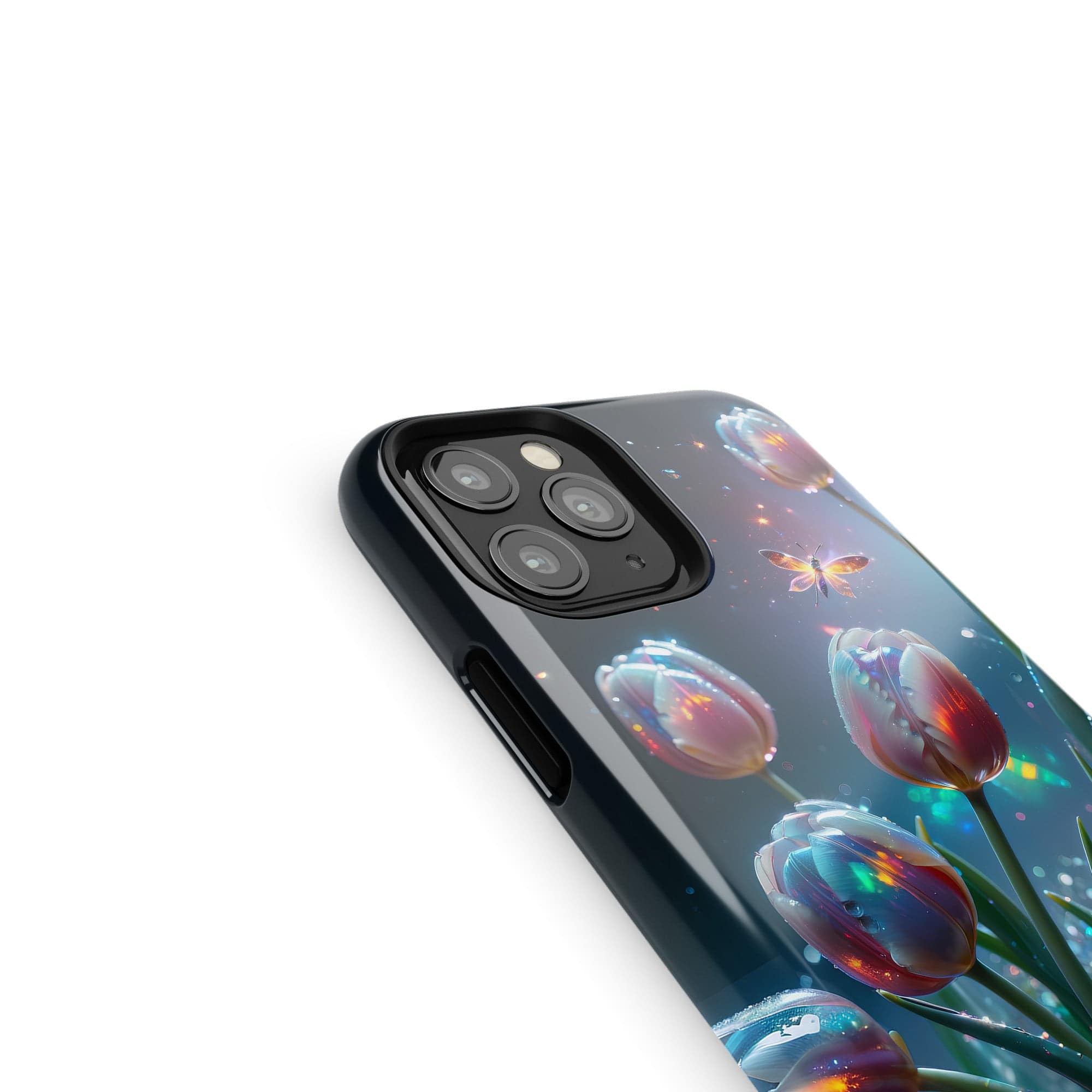 Gentle Twilight | Crystal Flower Tulip Case for iPhone 11 Pro