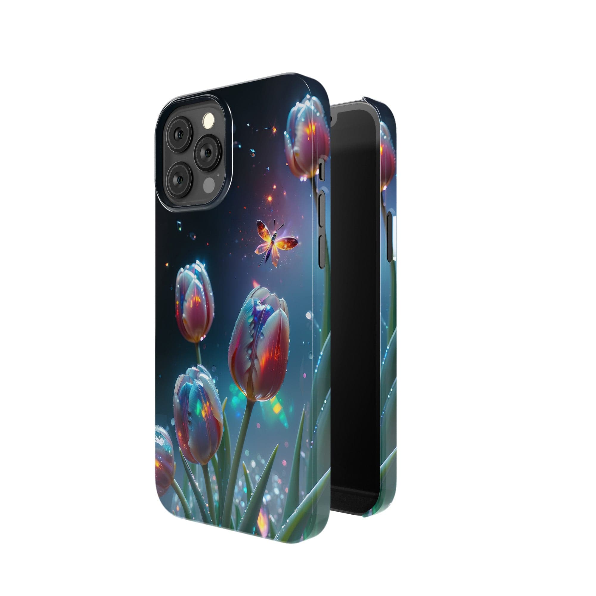 Gentle Twilight | Crystal Flower Tulip Case for iPhone 12 Pro Max