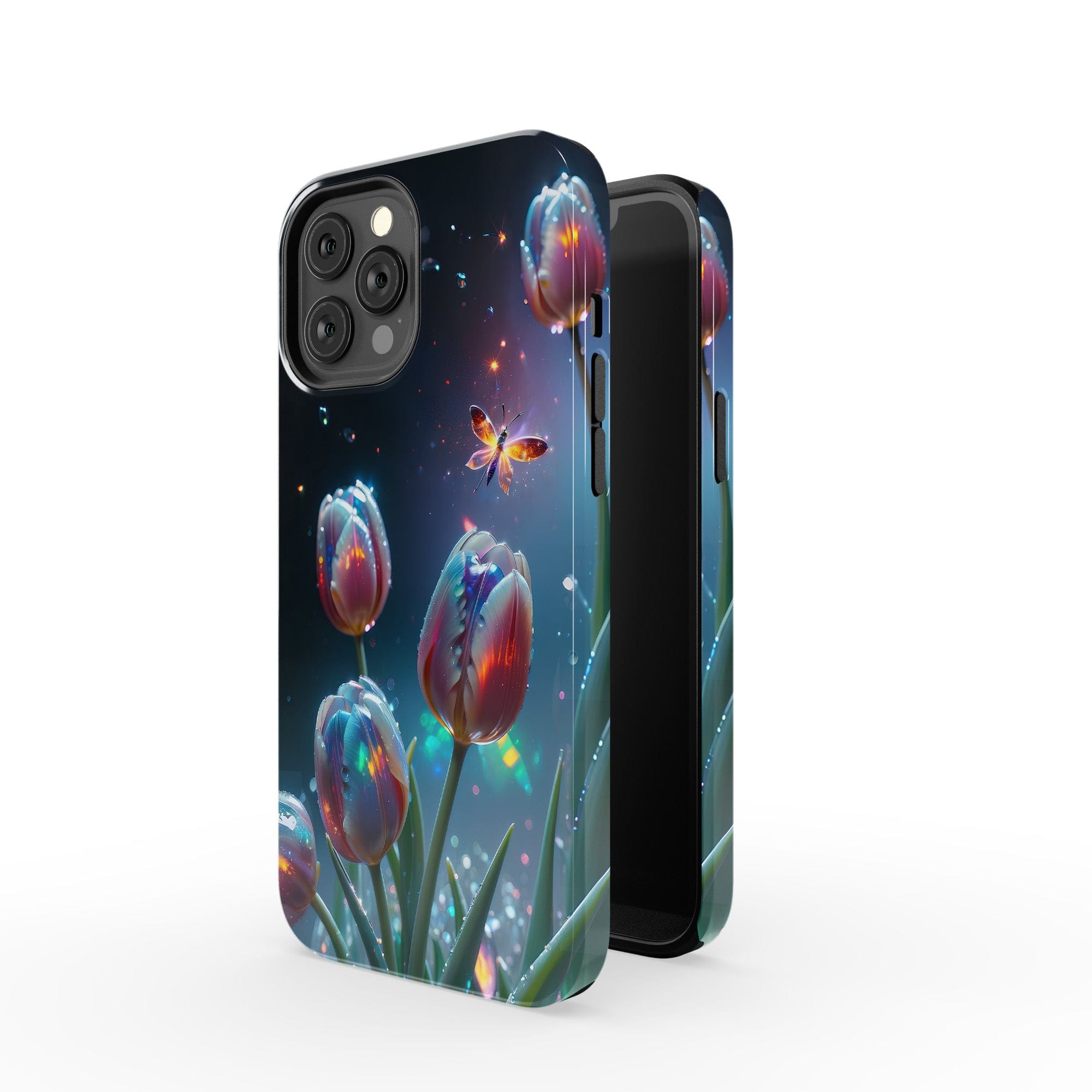 Gentle Twilight | Crystal Flower Tulip Case for iPhone 12 Pro Max