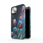 Gentle Twilight | Crystal Flower Tulip Case for iPhone 14 Plus