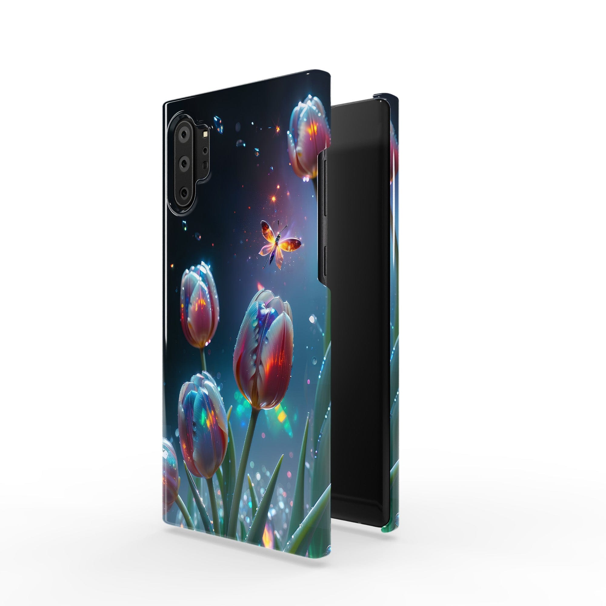 Gentle Twilight | Crystal Flower Tulip Samsung Case for Galaxy Note 10 Plus