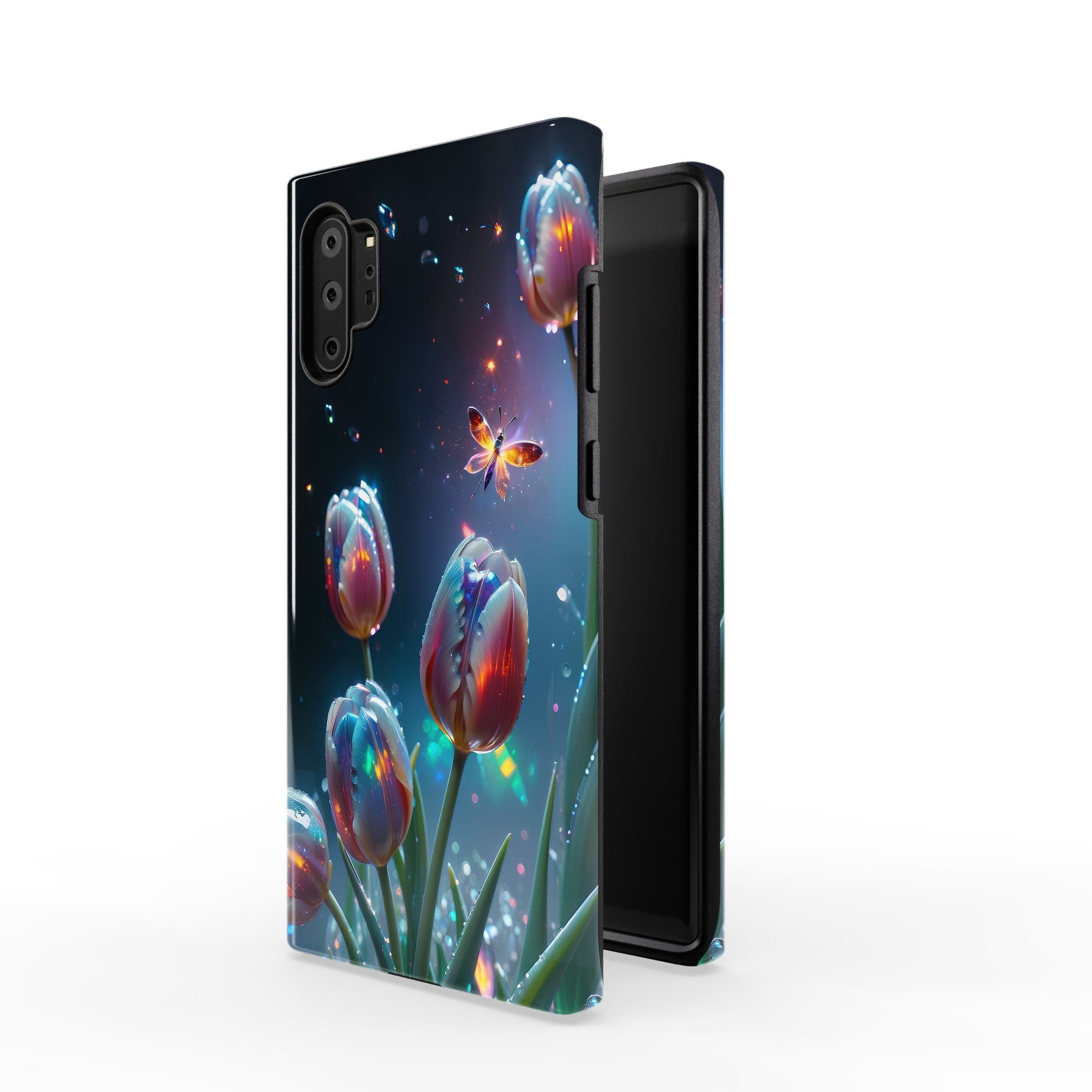 Gentle Twilight | Crystal Flower Tulip Samsung Case for Galaxy Note 10 Plus