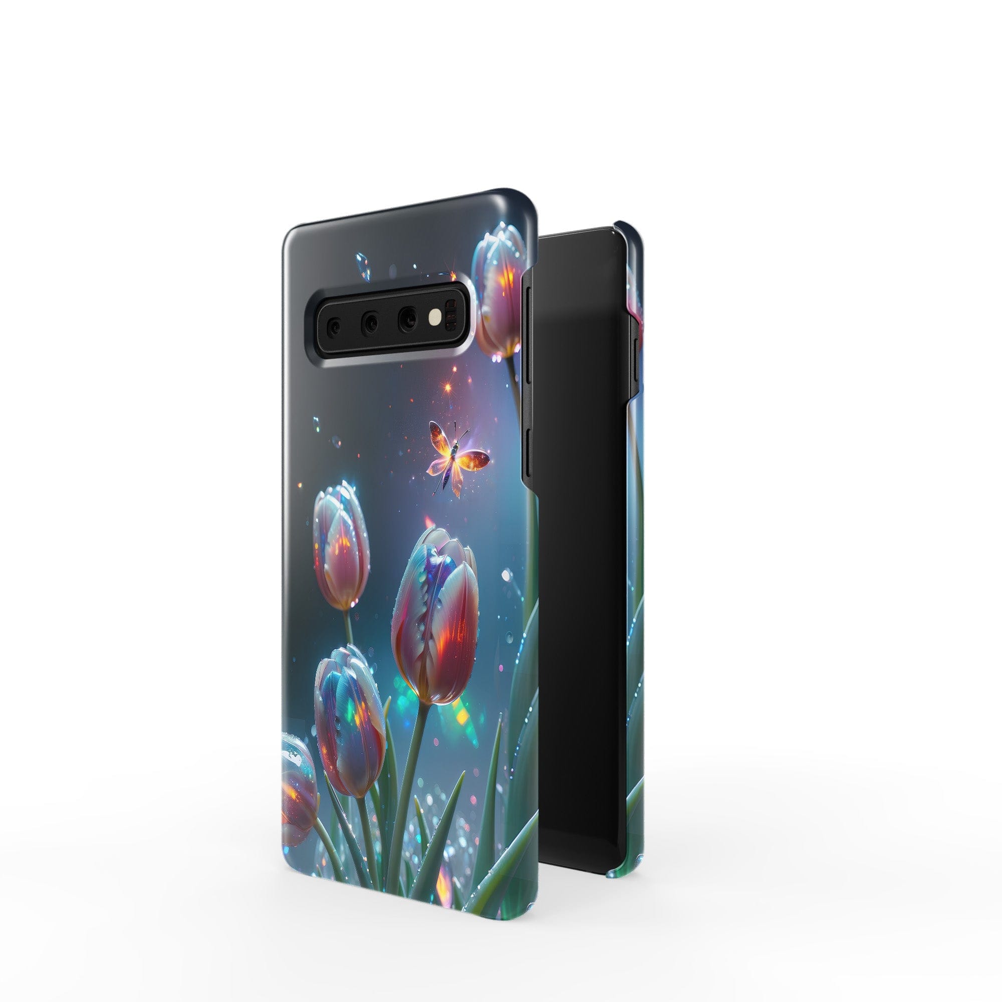 Gentle Twilight | Crystal Flower Tulip Samsung Case for Galaxy S10