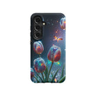 Gentle Twilight | Crystal Flower Tulip Samsung Case for Galaxy S24