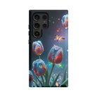 Gentle Twilight | Crystal Flower Tulip Samsung Case for Galaxy S24 Ultra