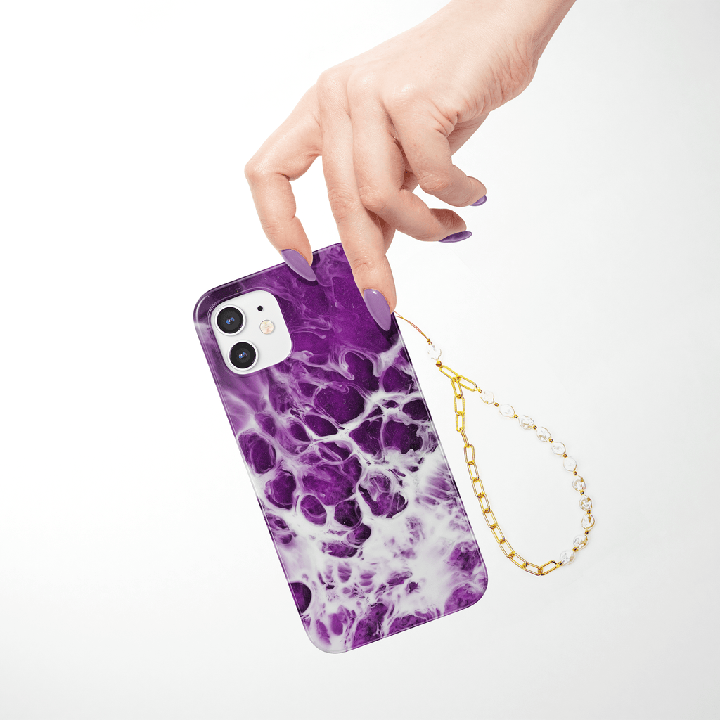 Purple Heart Phone Charm by Velvet Caviar