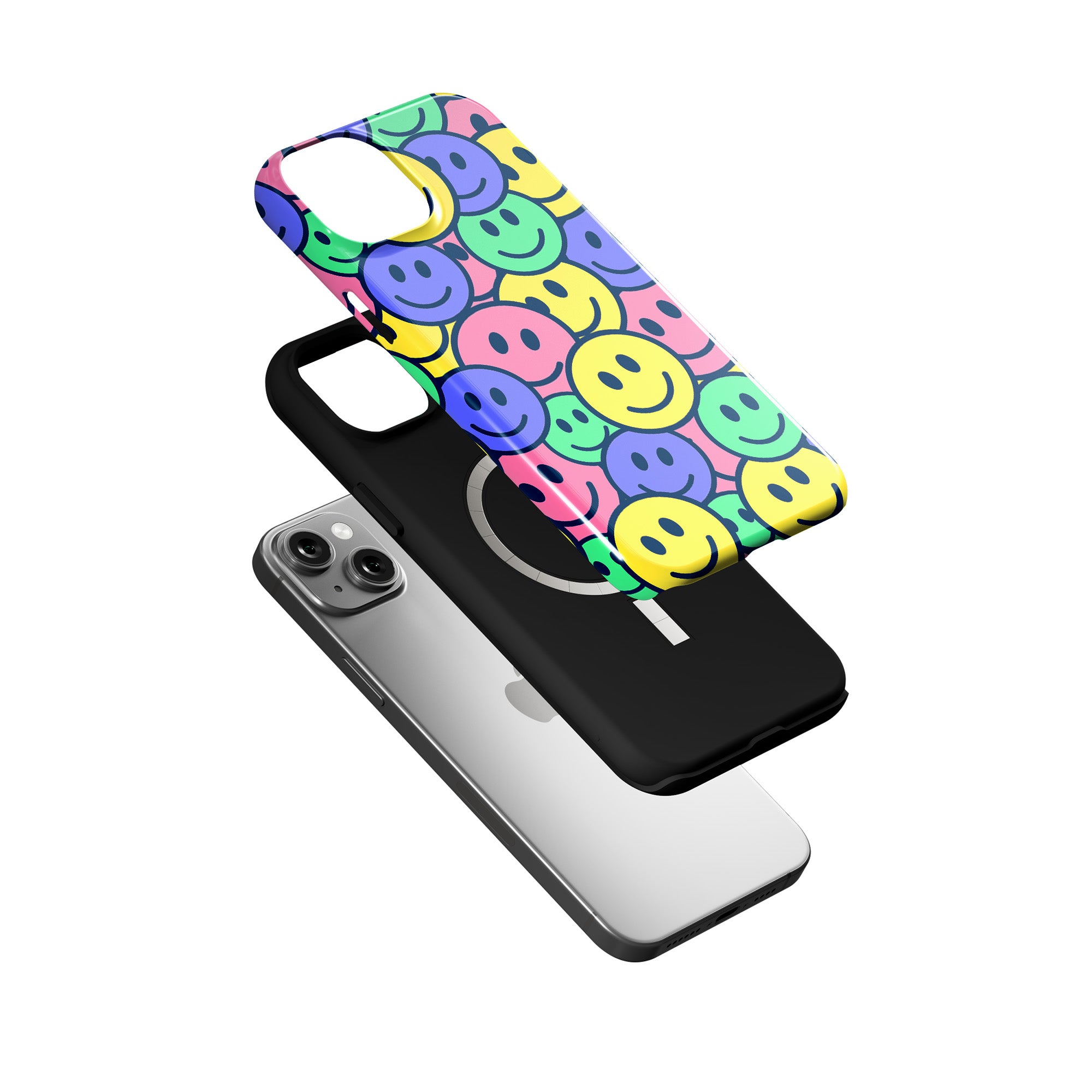 Groovy Smiles | Smiley Face Case for iPhone 15 Plus