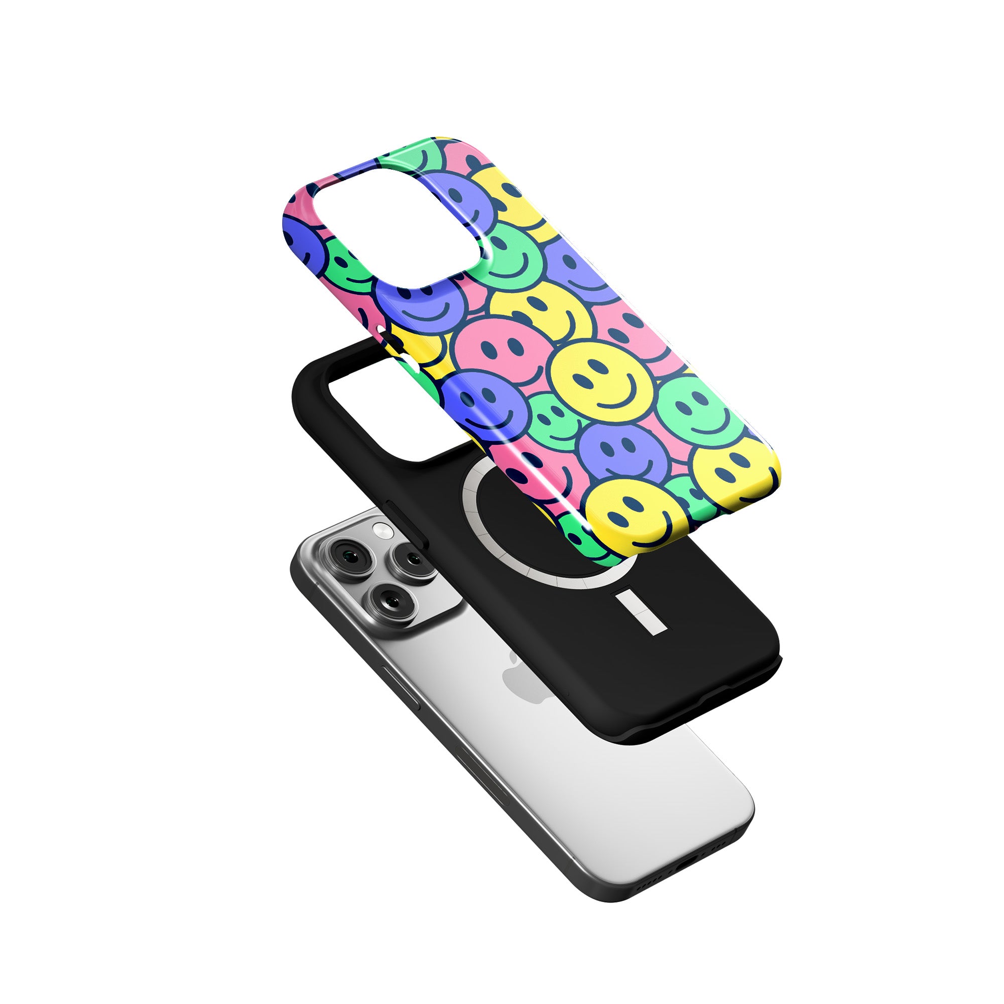 Groovy Smiles | Smiley Face Case for iPhone 15 Pro