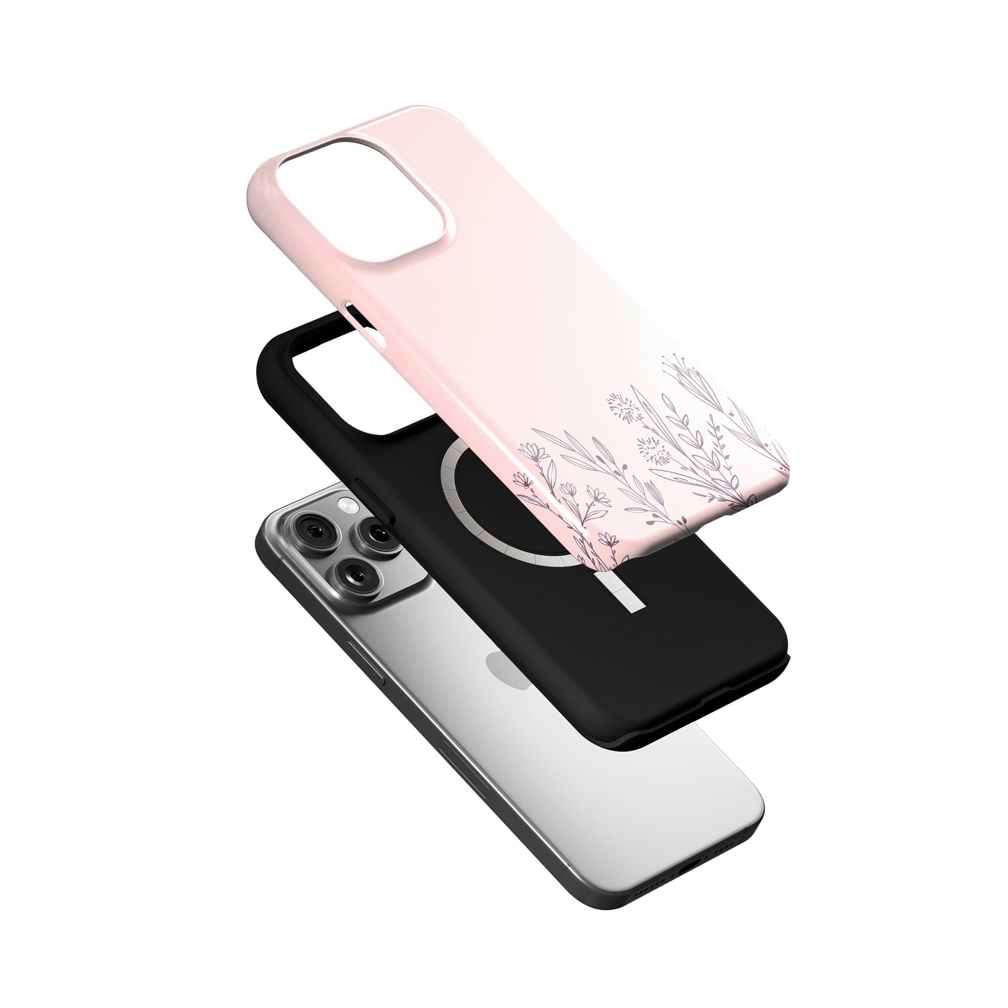 In Bloom | Minimalistic Floral Case for iPhone 15 Pro Max