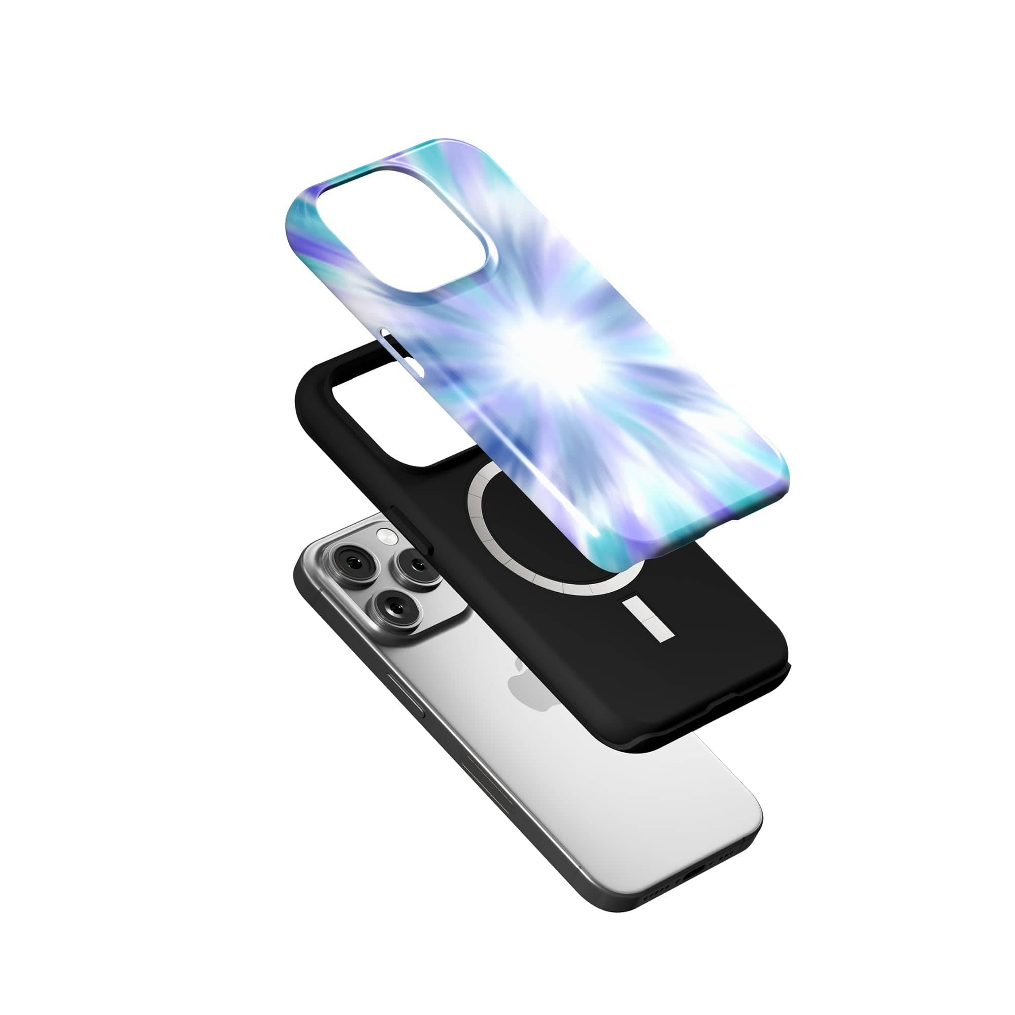 Into the Light | Tie Dye Case for iPhone 15 Pro