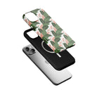 Laying in the Shade | Tropical Leaves Floral Case for iPhone 15 Plus