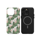 Laying in the Shade | Tropical Leaves Floral Case for iPhone 15 Pro Max