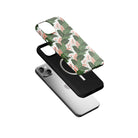 Laying in the Shade | Tropical Leaves Floral Case for iPhone 15