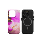 Notes of Pink | Marble Case for iPhone 15 Pro