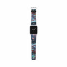 Petulant Petals | Crystal Flower Rose Apple Watch Band in Silver